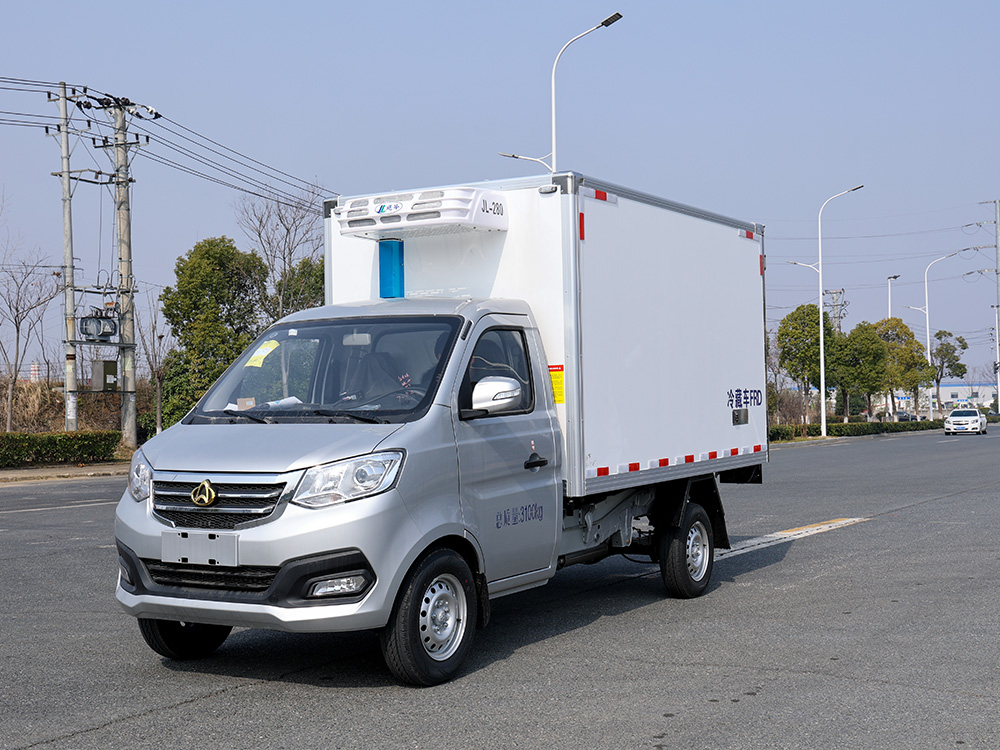 （厢长3.0M）长安跨越王T3后单轮冷藏车
