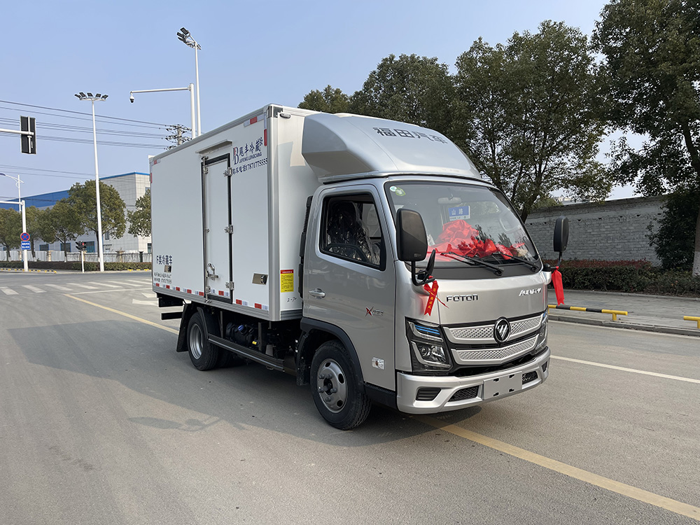 （厢长3.7M）福田欧马可X卡冷藏车
