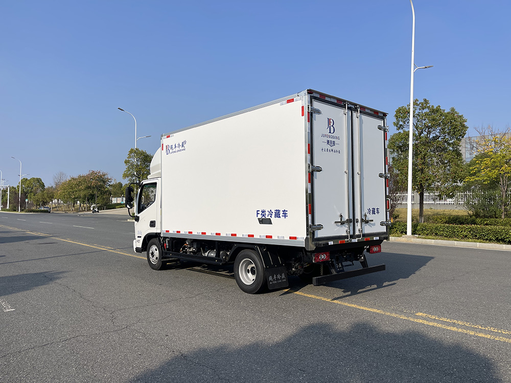 （厢长4.1M）福田欧马可智蓝纯电冷藏车