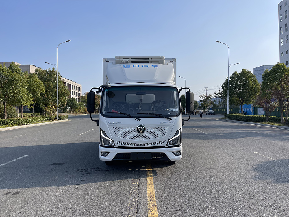 （厢长4.1M）福田欧马可智蓝纯电冷藏车