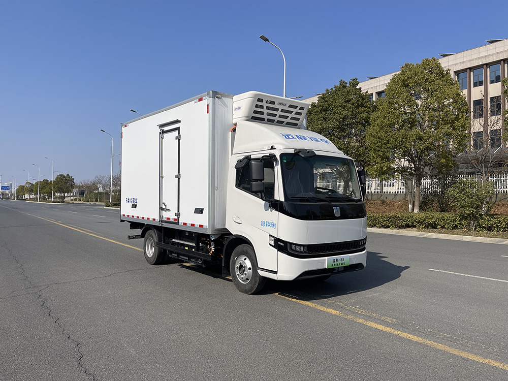 （厢长4.1M）吉利纯电动冷藏车