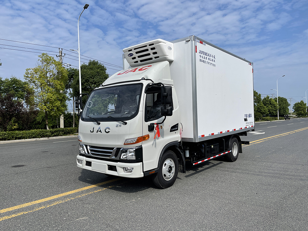 （厢长4.1M）江淮骏铃V5冷藏车