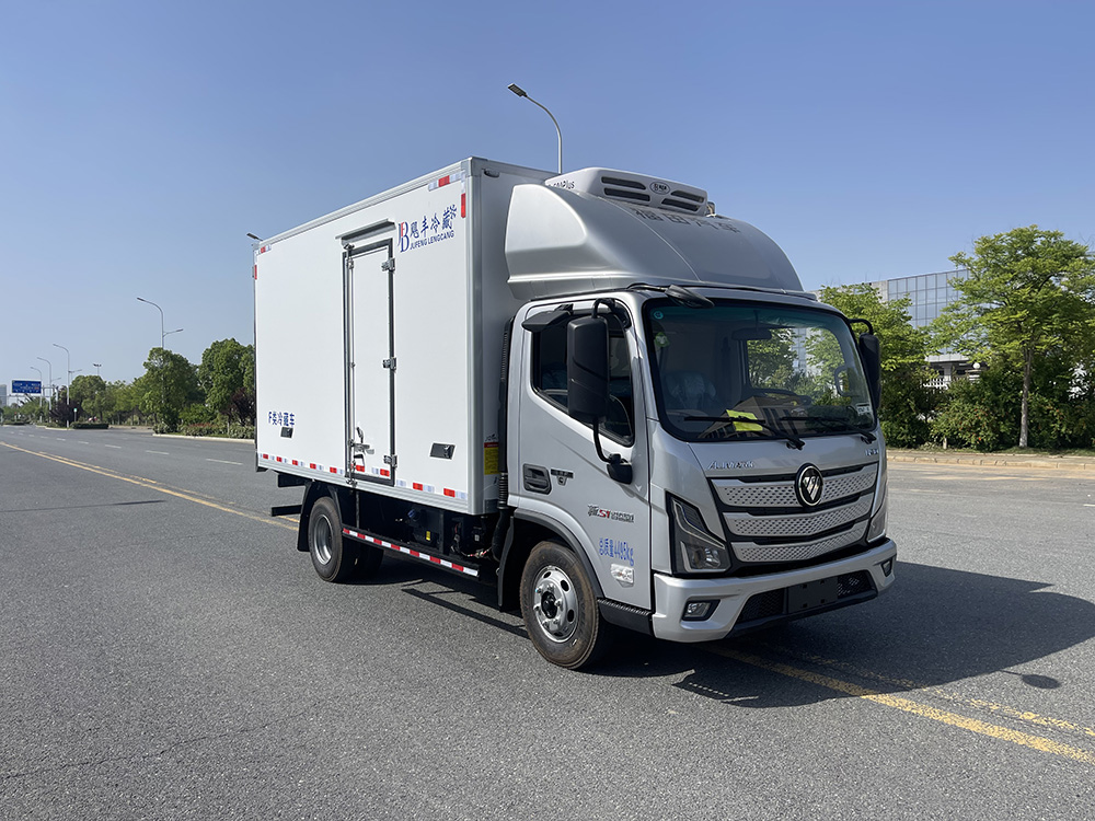 （厢长4.1M）新款福田欧马可冷藏车