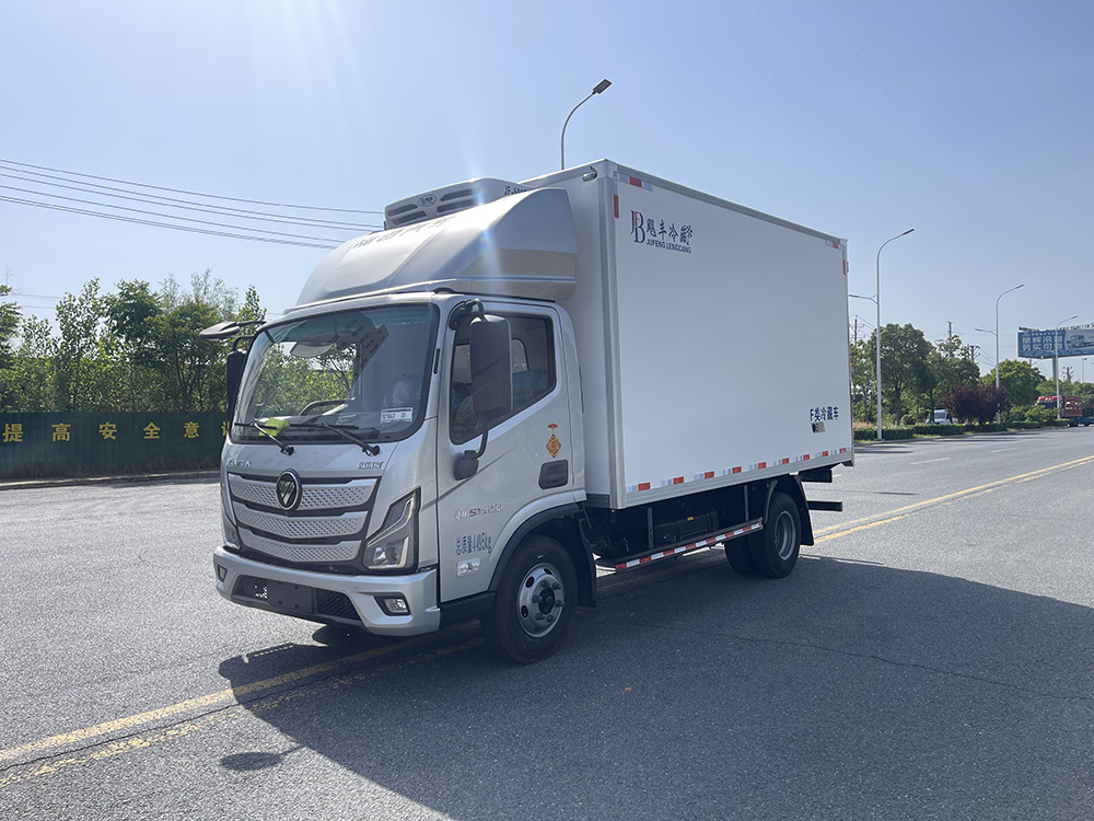 （厢长4.1M）新款福田欧马可冷藏车