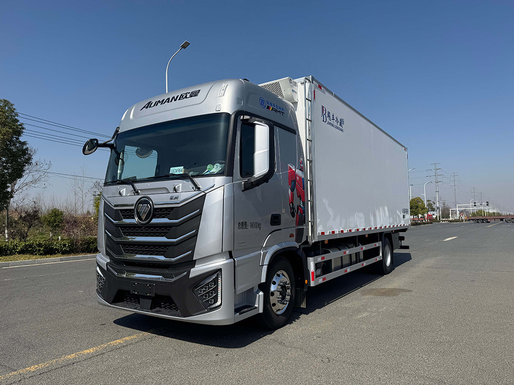 （厢长6.8M）田欧曼GTL星翼版冷藏车