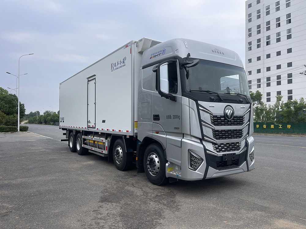 （厢长9.4M）福田欧曼EST天然气冷藏车