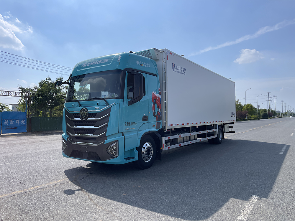 （厢长9.6M）单桥福田欧曼GTL冷藏车