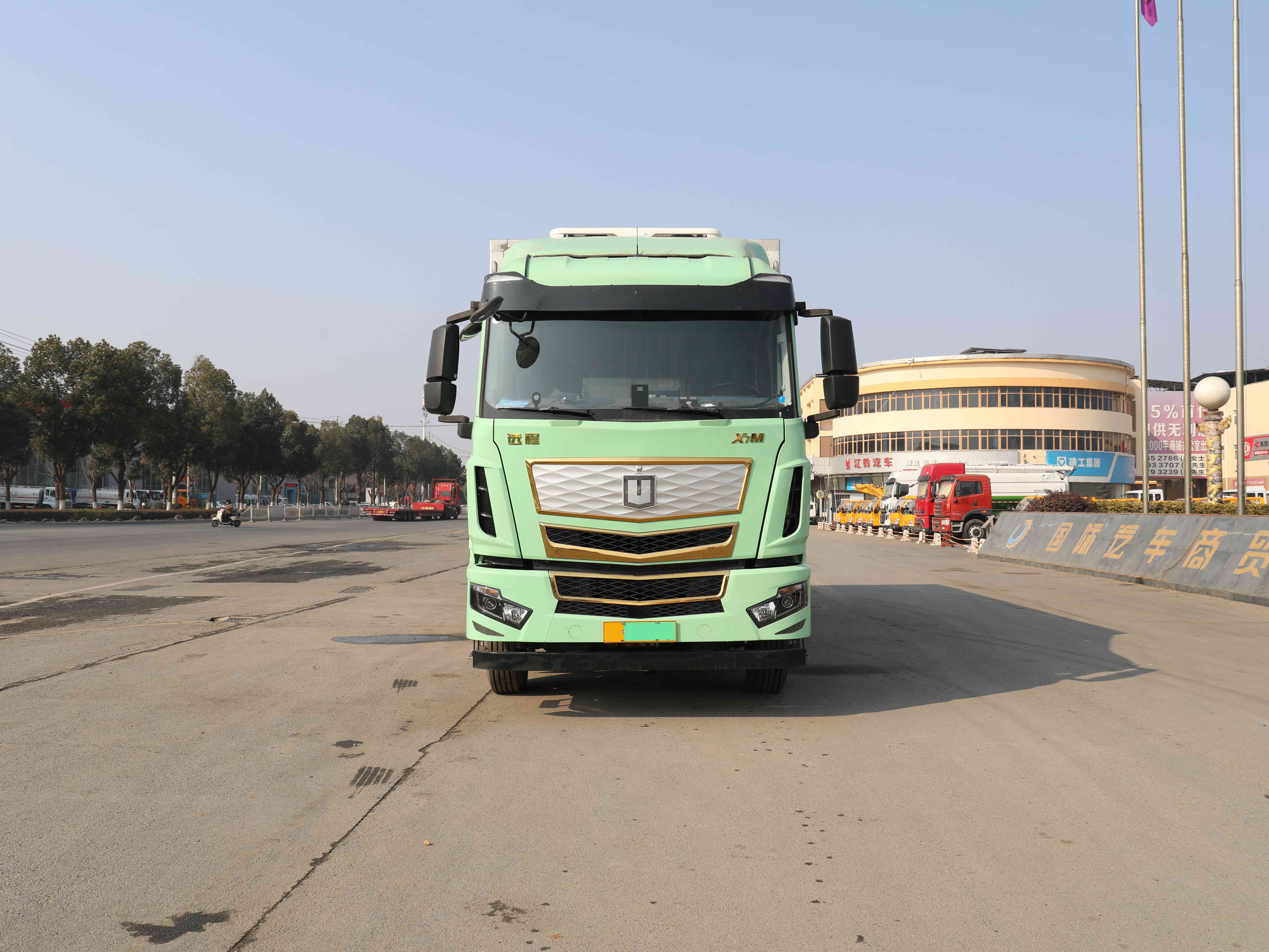 随州飓丰厂家直销：甲醇增程电动冷藏车9.6米长途运输利器，成本直降40%